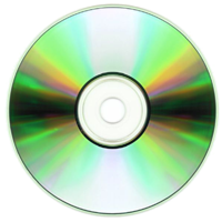 [A shiny new compact disc]